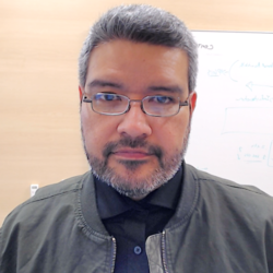 Portrait of Social Impact Lab Director, Efren Aguilar