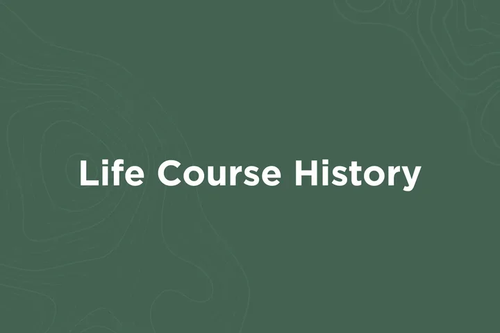 Life Course History Hero