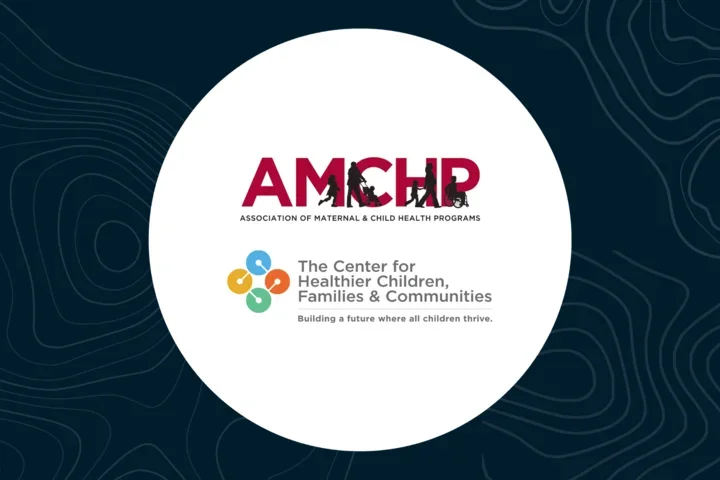 Two logos - AMCHP and Center logo