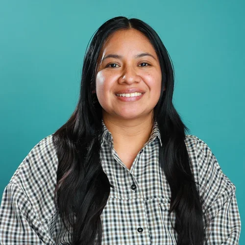 A headshot of graduate student researcher, Veronica Lopez